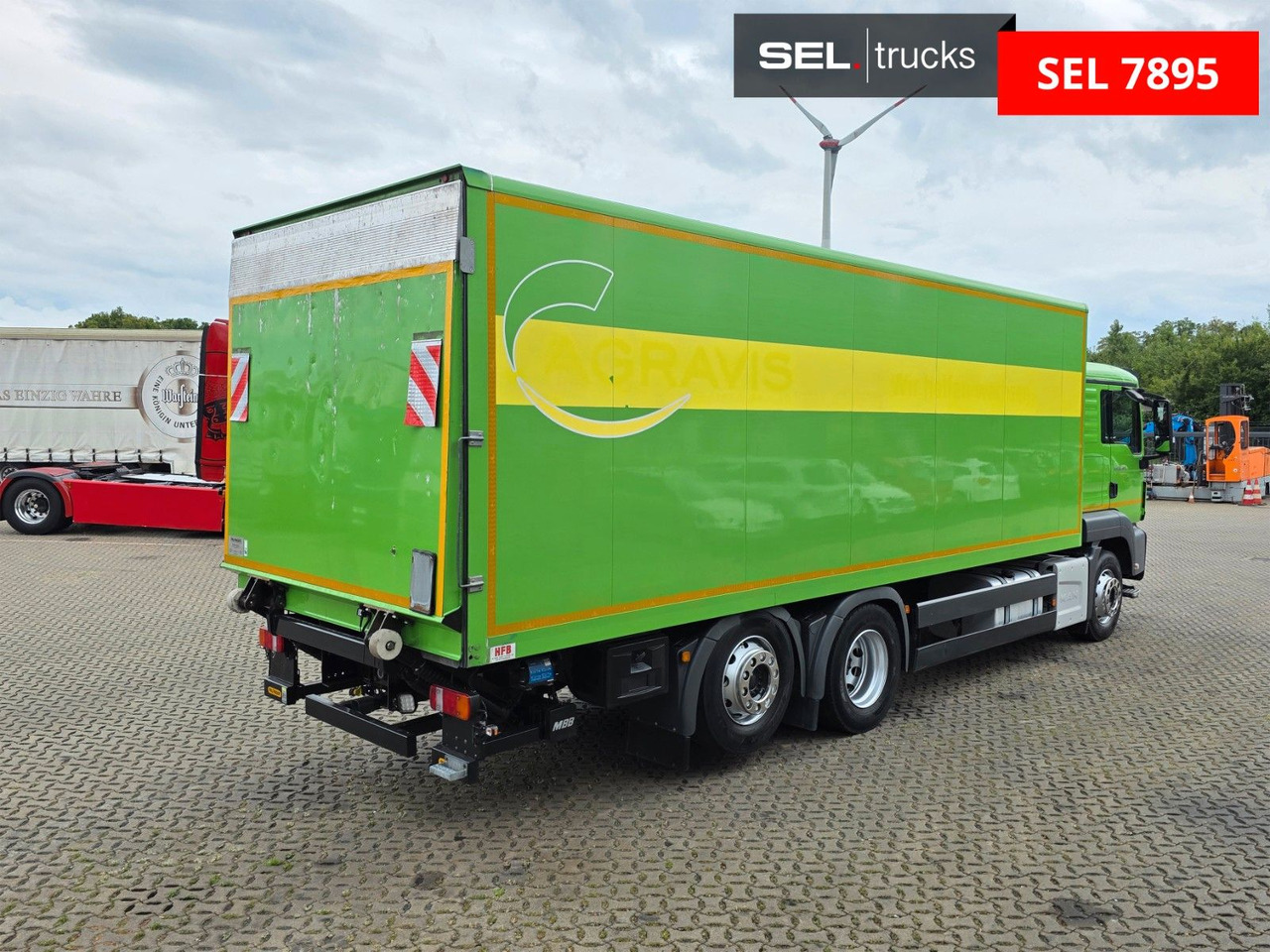 MAN TGS 26.400 6X2-4 LL / Ldbw / ADR AT / Lenkachse - شاحنة مقفلة: صورة 5 MAN TGS 26.400 6X2-4 LL / Ldbw / ADR AT / Lenkachse - شاحنة مقفلة: صورة 5