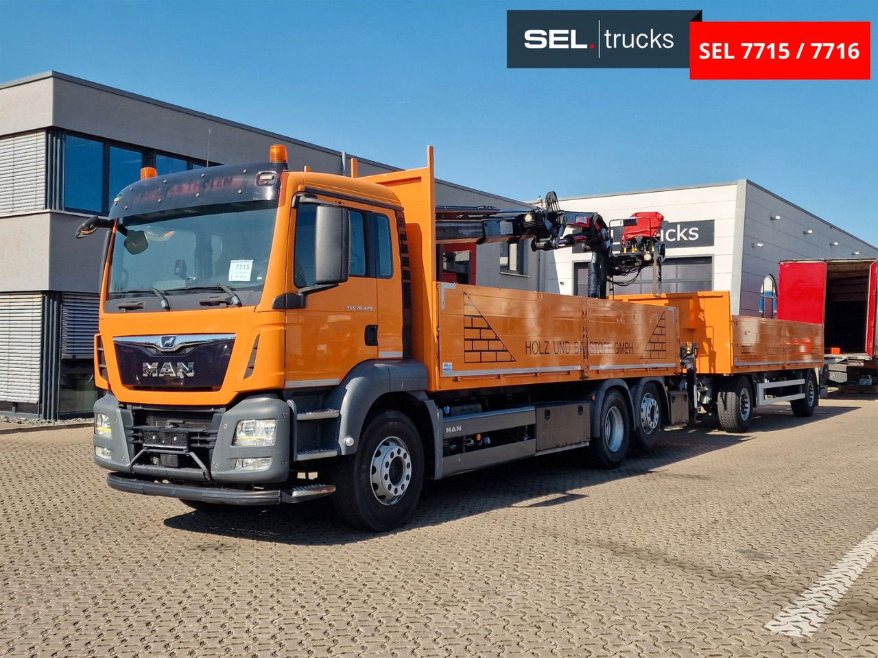 MAN TGS 26.420 6x2-4 BL / MKG HLK181/ Lenk/KOMPLETT - شاحنة كرين: صورة 1 MAN TGS 26.420 6x2-4 BL / MKG HLK181/ Lenk/KOMPLETT - شاحنة كرين: صورة 1