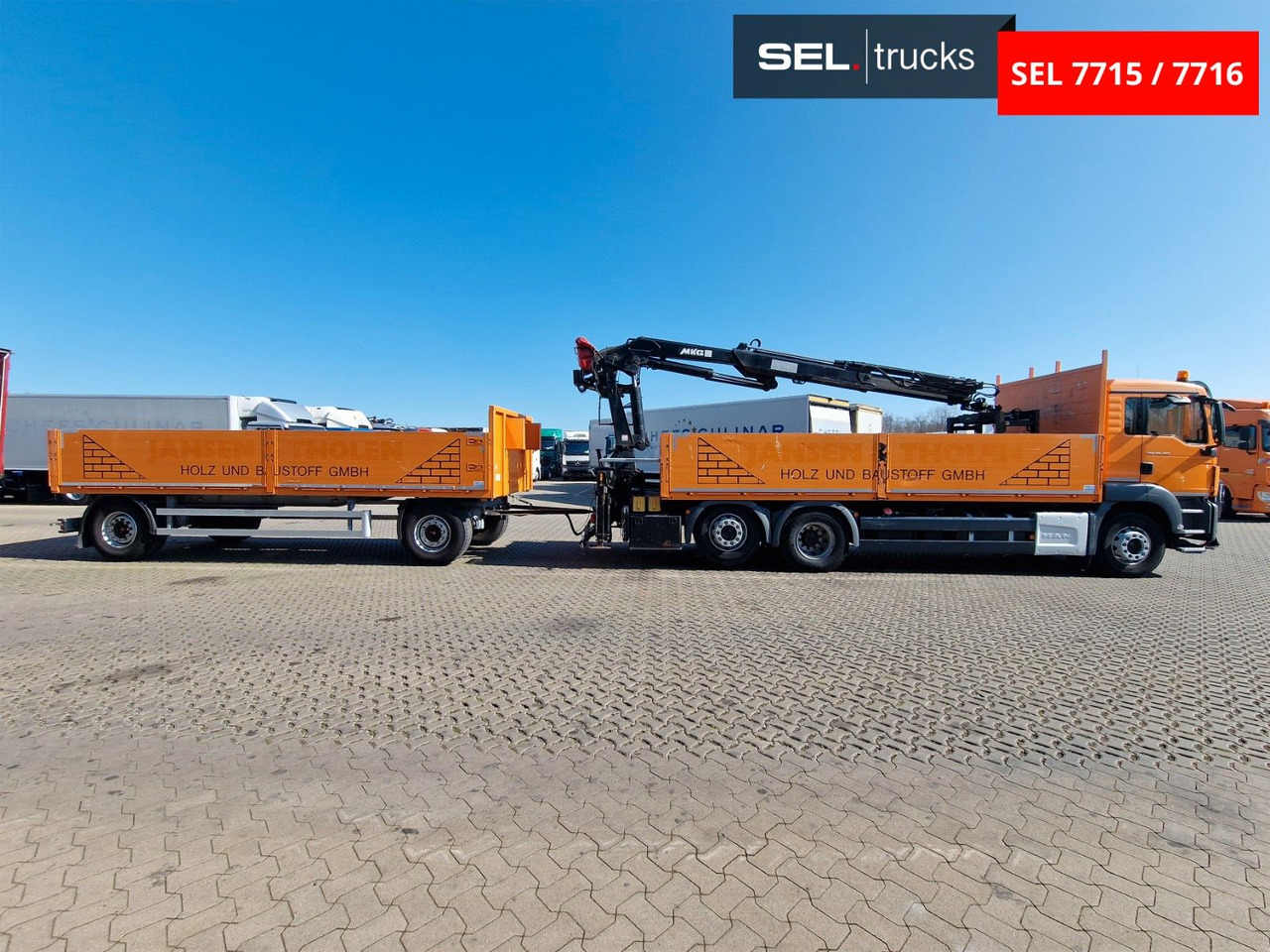 MAN TGS 26.420 6x2-4 BL / MKG HLK181/ Lenk/KOMPLETT - شاحنة كرين: صورة 4 MAN TGS 26.420 6x2-4 BL / MKG HLK181/ Lenk/KOMPLETT - شاحنة كرين: صورة 4