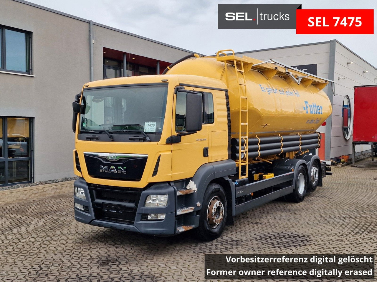 MAN TGS 26.440 6X2-4 LL / SILO / ZF Int. / Spitzer / - شاحنة صهريج: صورة 1 MAN TGS 26.440 6X2-4 LL / SILO / ZF Int. / Spitzer / - شاحنة صهريج: صورة 1