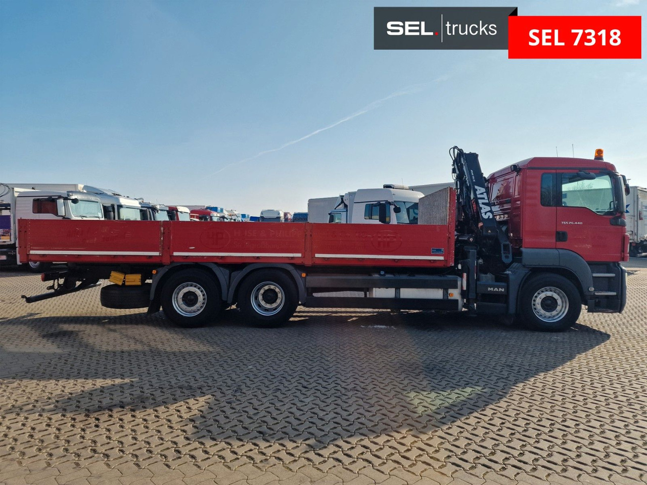 MAN TGS 26.440 6x2-2 BL/Fernbedien. /Lenkachse/Atlas - شاحنة كرين: صورة 4 MAN TGS 26.440 6x2-2 BL/Fernbedien. /Lenkachse/Atlas - شاحنة كرين: صورة 4