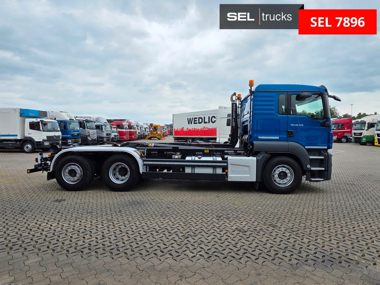 MAN TGS 26.470 6X2-4 BL / Intarder / Lenkachse / 6D - شاحنة ذات خطاف: صورة 4 MAN TGS 26.470 6X2-4 BL / Intarder / Lenkachse / 6D - شاحنة ذات خطاف: صورة 4