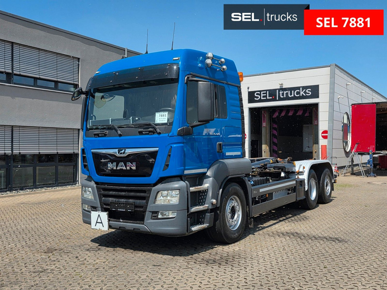 MAN TGS 26.470 6x2-4 BL /Intarder / Lenkachse / 6D - شاحنة ذات خطاف: صورة 1 MAN TGS 26.470 6x2-4 BL /Intarder / Lenkachse / 6D - شاحنة ذات خطاف: صورة 1