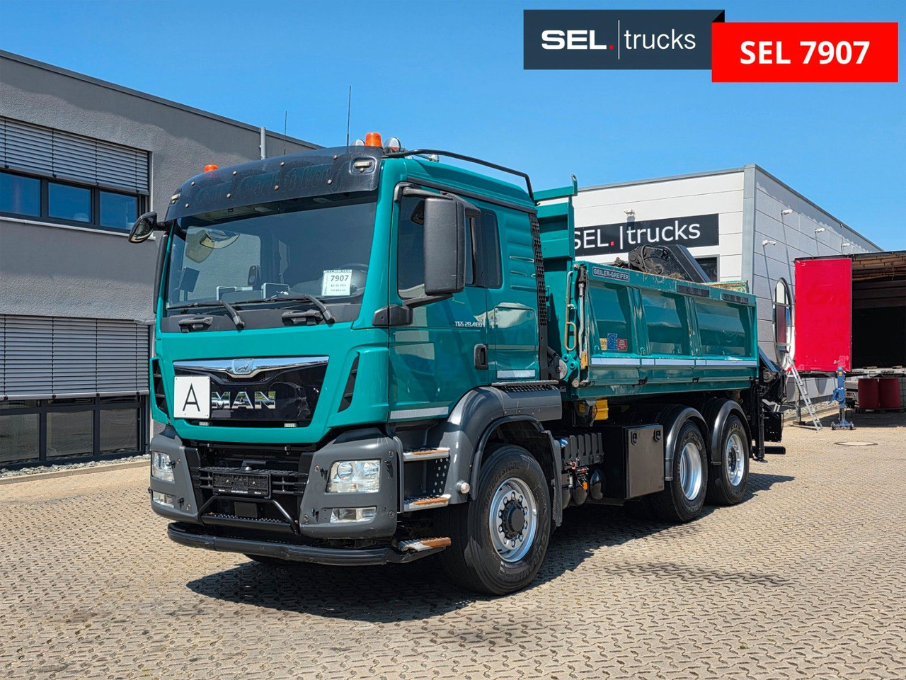 MAN TGS 28.480 6X4H-4 BL /HIAB /Fernbed. / Lenkachse - شاحنة قلاب, شاحنة كرين: صورة 3 MAN TGS 28.480 6X4H-4 BL /HIAB /Fernbed. / Lenkachse - شاحنة قلاب, شاحنة كرين: صورة 3