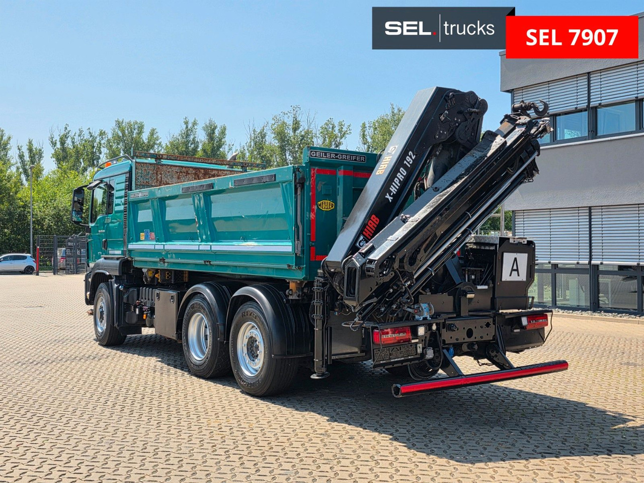 MAN TGS 28.480 6X4H-4 BL /HIAB /Fernbed. / Lenkachse - شاحنة قلاب, شاحنة كرين: صورة 1 MAN TGS 28.480 6X4H-4 BL /HIAB /Fernbed. / Lenkachse - شاحنة قلاب, شاحنة كرين: صورة 1