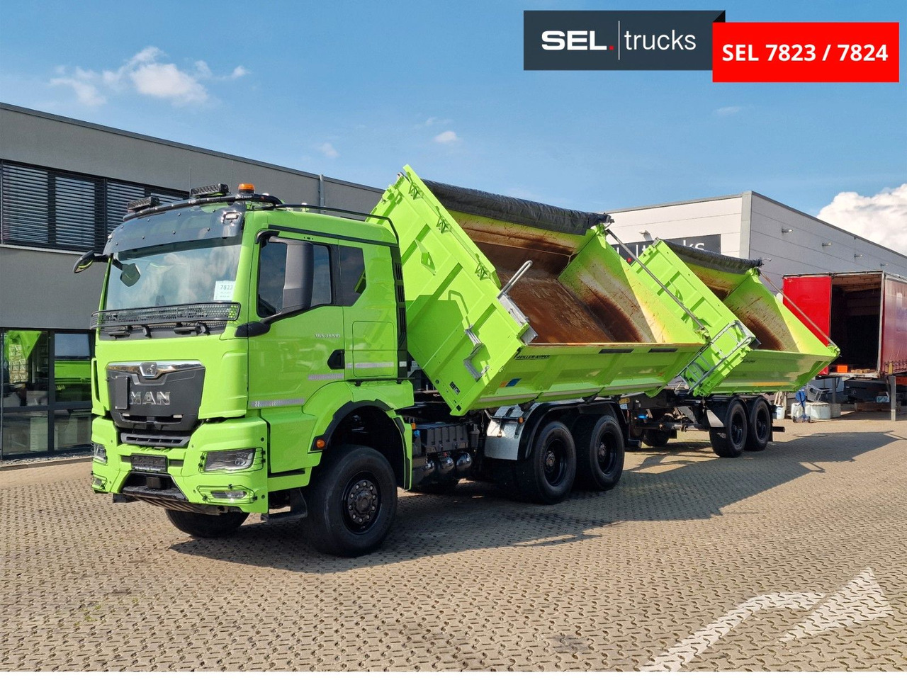 MAN TGS 33.510 6x6 BL CH /Dreiseitenkipper /6x6 / 6D - شاحنة قلاب: صورة 1 MAN TGS 33.510 6x6 BL CH /Dreiseitenkipper /6x6 / 6D - شاحنة قلاب: صورة 1