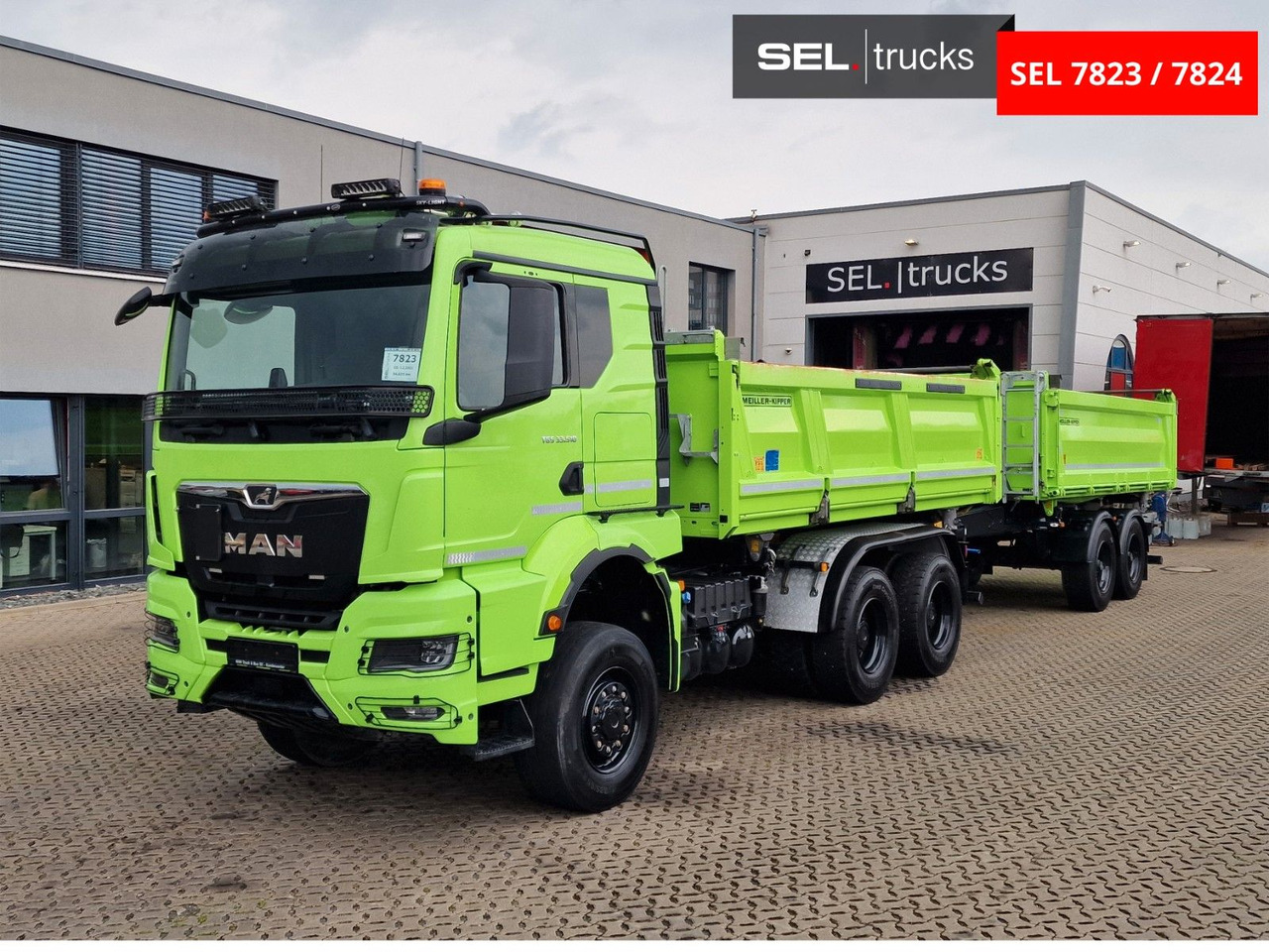 MAN TGS 33.510 6x6 BL CH /Dreiseitenkipper /6x6 / 6D - شاحنة قلاب: صورة 4 MAN TGS 33.510 6x6 BL CH /Dreiseitenkipper /6x6 / 6D - شاحنة قلاب: صورة 4