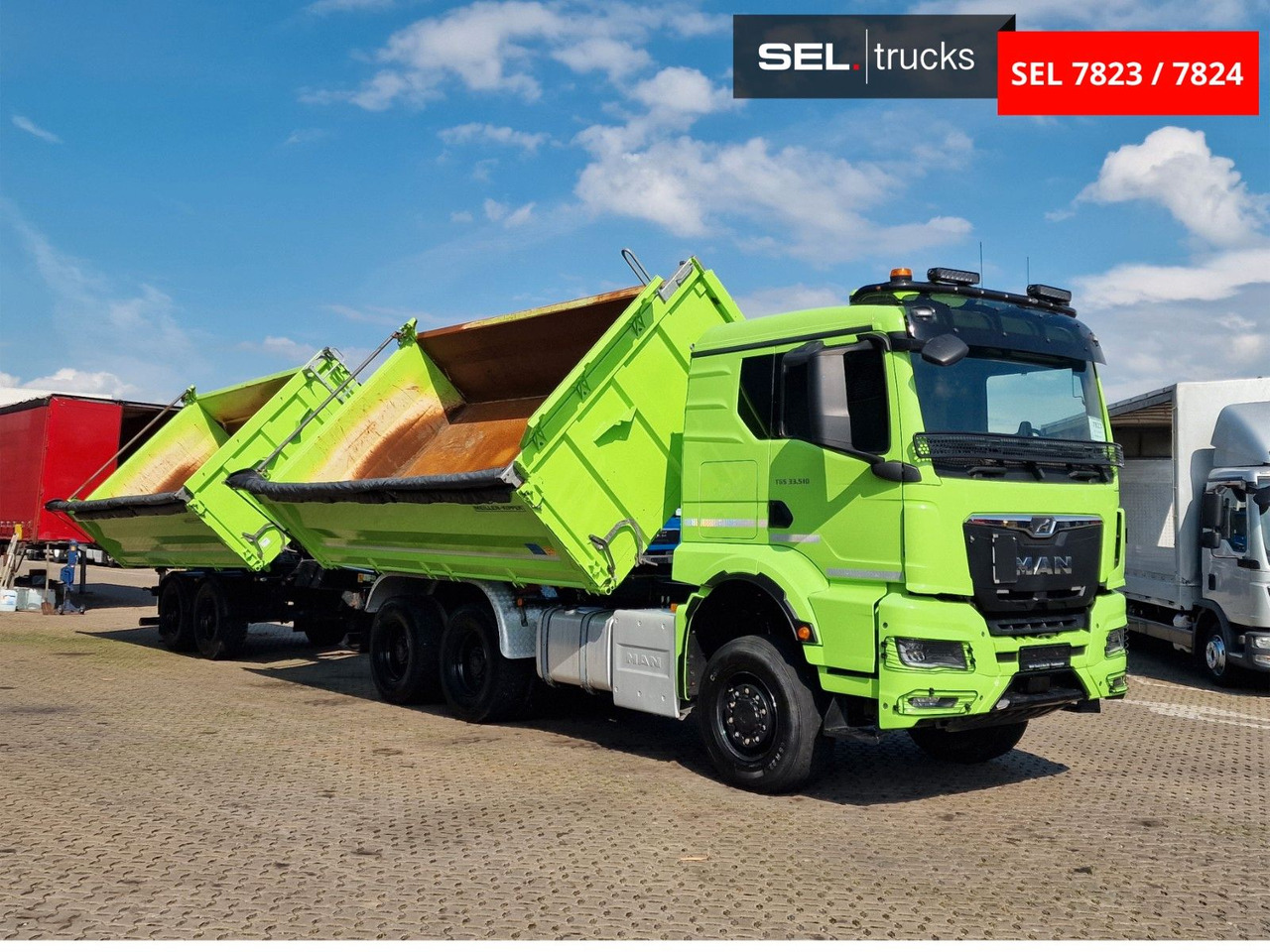 MAN TGS 33.510 6x6 BL CH /Dreiseitenkipper /6x6 / 6D - شاحنة قلاب: صورة 3 MAN TGS 33.510 6x6 BL CH /Dreiseitenkipper /6x6 / 6D - شاحنة قلاب: صورة 3