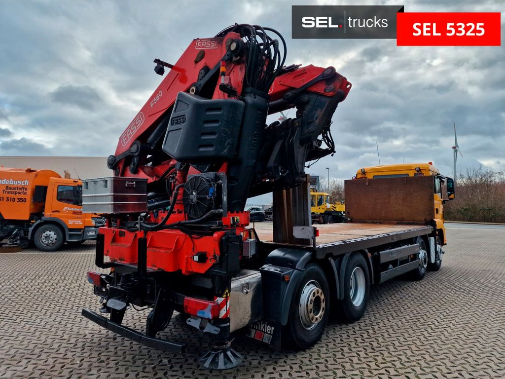 MAN TGS 35.480 8X4H-6 BL / Intarder / FASSI F560 MAN TGS 35.480 8X4H-6 BL / Intarder / FASSI F560 - شاحنة كرين: صورة 5 MAN TGS 35.480 8X4H-6 BL / Intarder / FASSI F560 MAN TGS 35.480 8X4H-6 BL / Intarder / FASSI F560 - شاحنة كرين: صورة 5