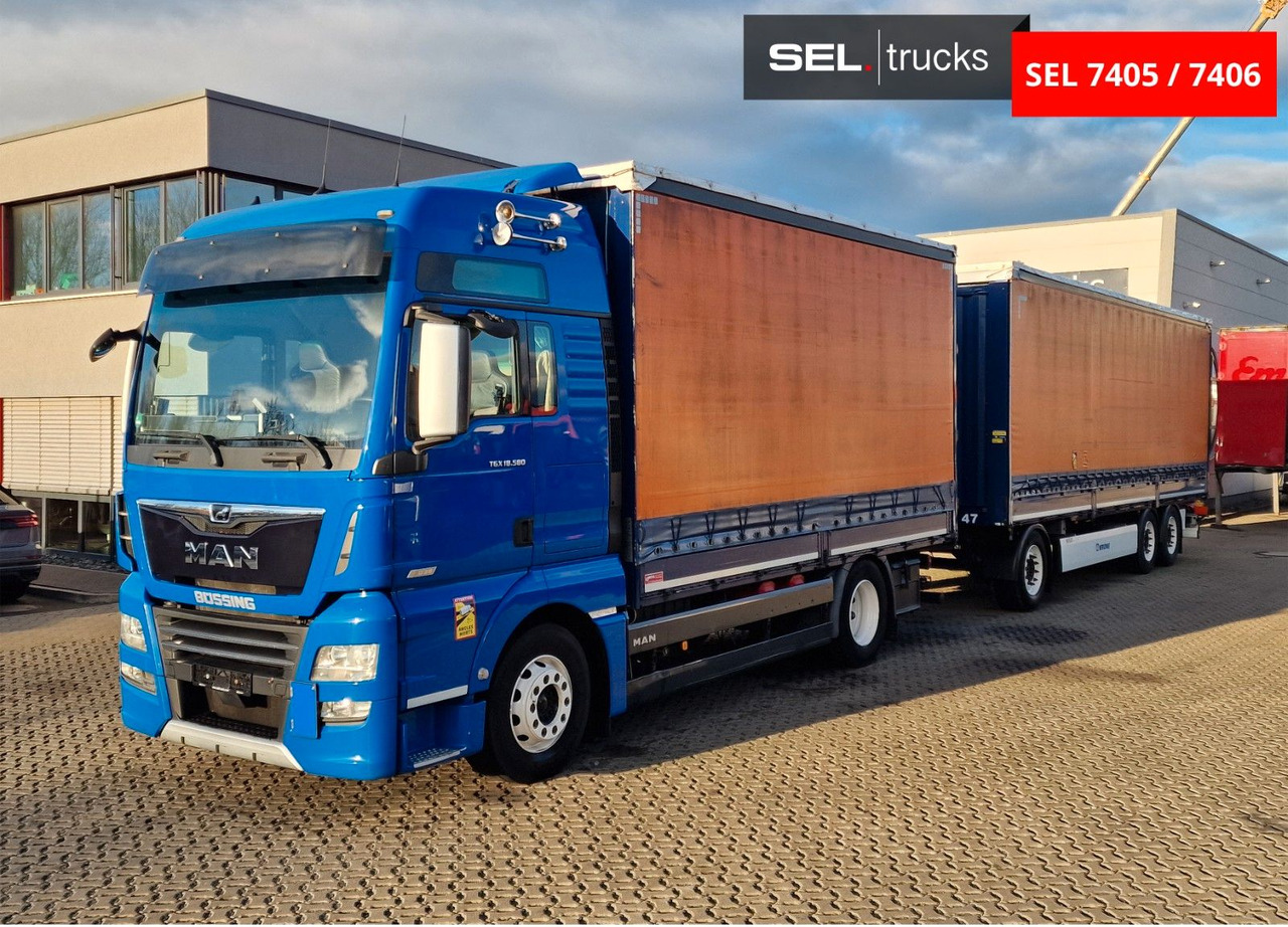 MAN TGX 18.580 4X2 LL/ Intarder/Aluklappen/Durchlade - شاحنة ستارة: صورة 2 MAN TGX 18.580 4X2 LL/ Intarder/Aluklappen/Durchlade - شاحنة ستارة: صورة 2