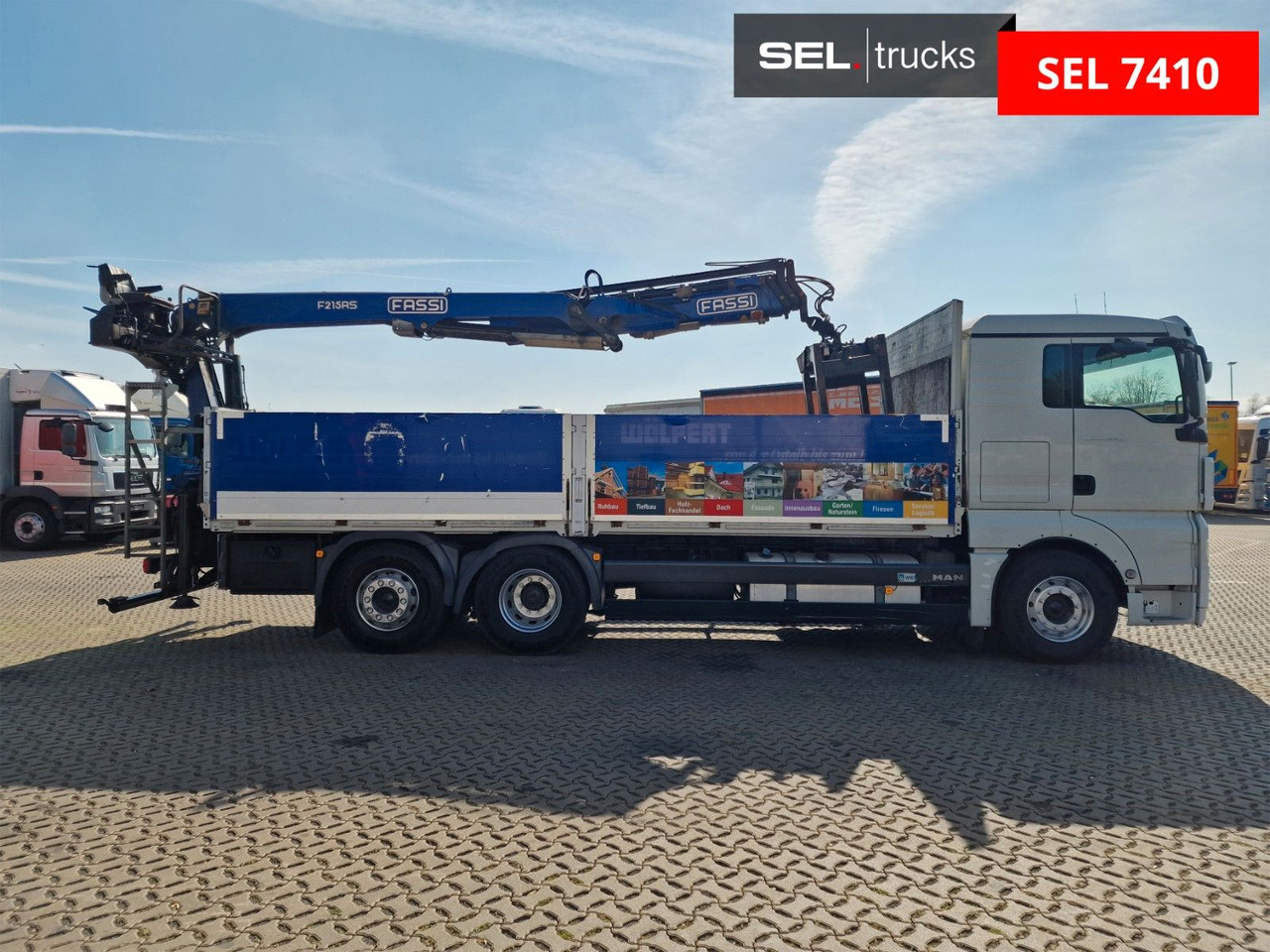 MAN TGX 26.440 6X2-2 LL /Intarder /Fassi /Lenkachse - شاحنة كرين: صورة 4 MAN TGX 26.440 6X2-2 LL /Intarder /Fassi /Lenkachse - شاحنة كرين: صورة 4