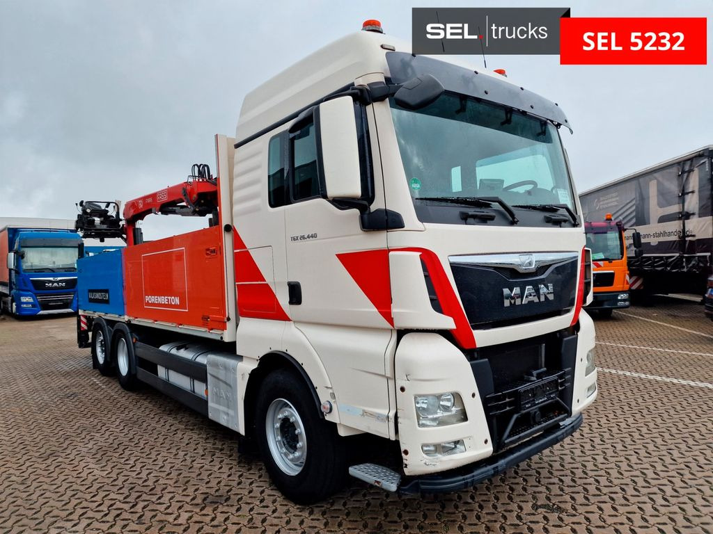 MAN TGX 26.440 / Intarder / Fassi / Lenkachse MAN TGX 26.440 / Intarder / Fassi / Lenkachse - شاحنة كرين: صورة 3 MAN TGX 26.440 / Intarder / Fassi / Lenkachse MAN TGX 26.440 / Intarder / Fassi / Lenkachse - شاحنة كرين: صورة 3