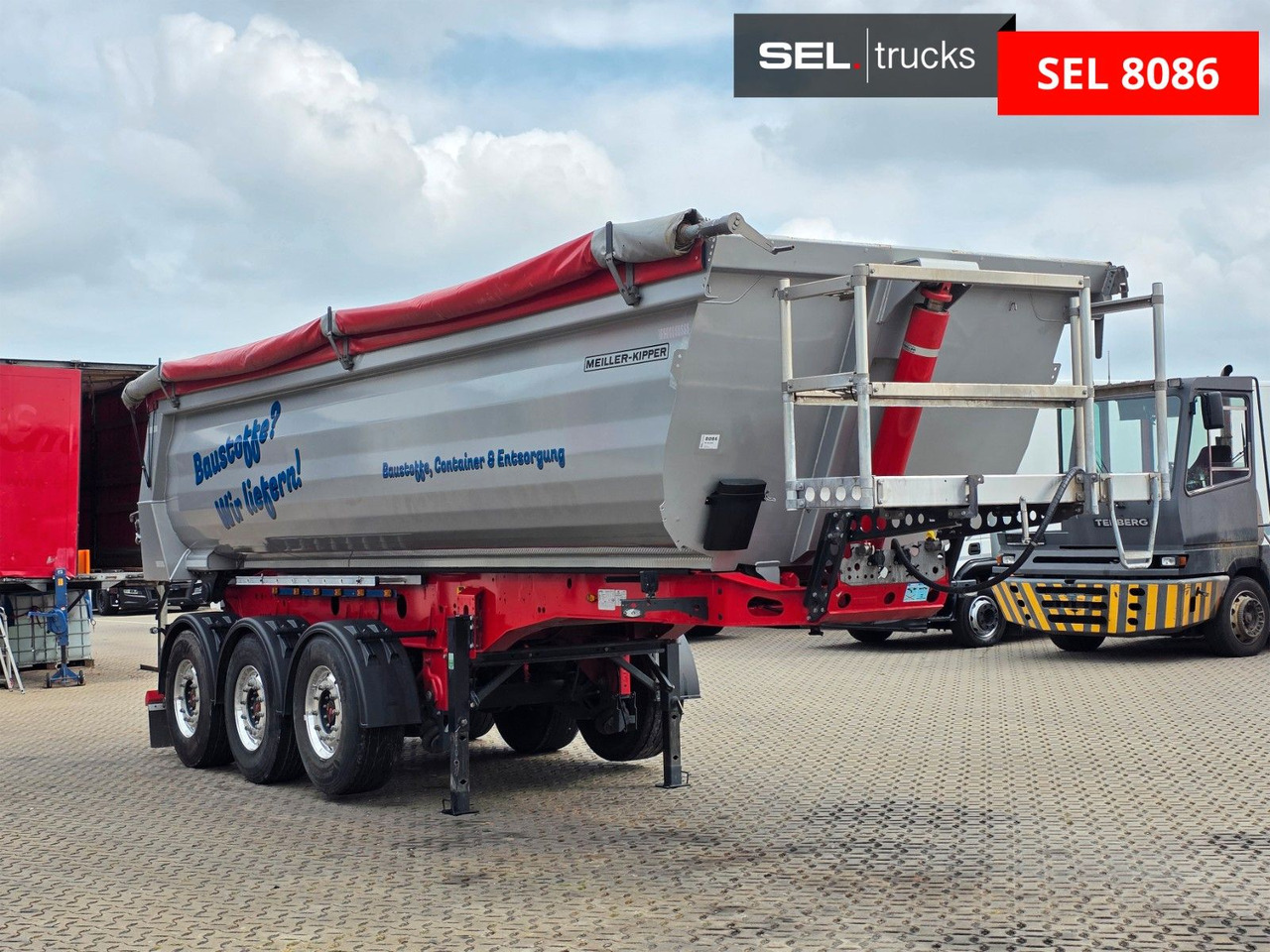 Meiller KISA3 / Alu-Felgen / Liftachse - قلابة نصف مقطورة نصف مقطورة قلابة: صورة 4 Meiller KISA3 / Alu-Felgen / Liftachse - قلابة نصف مقطورة نصف مقطورة قلابة: صورة 4