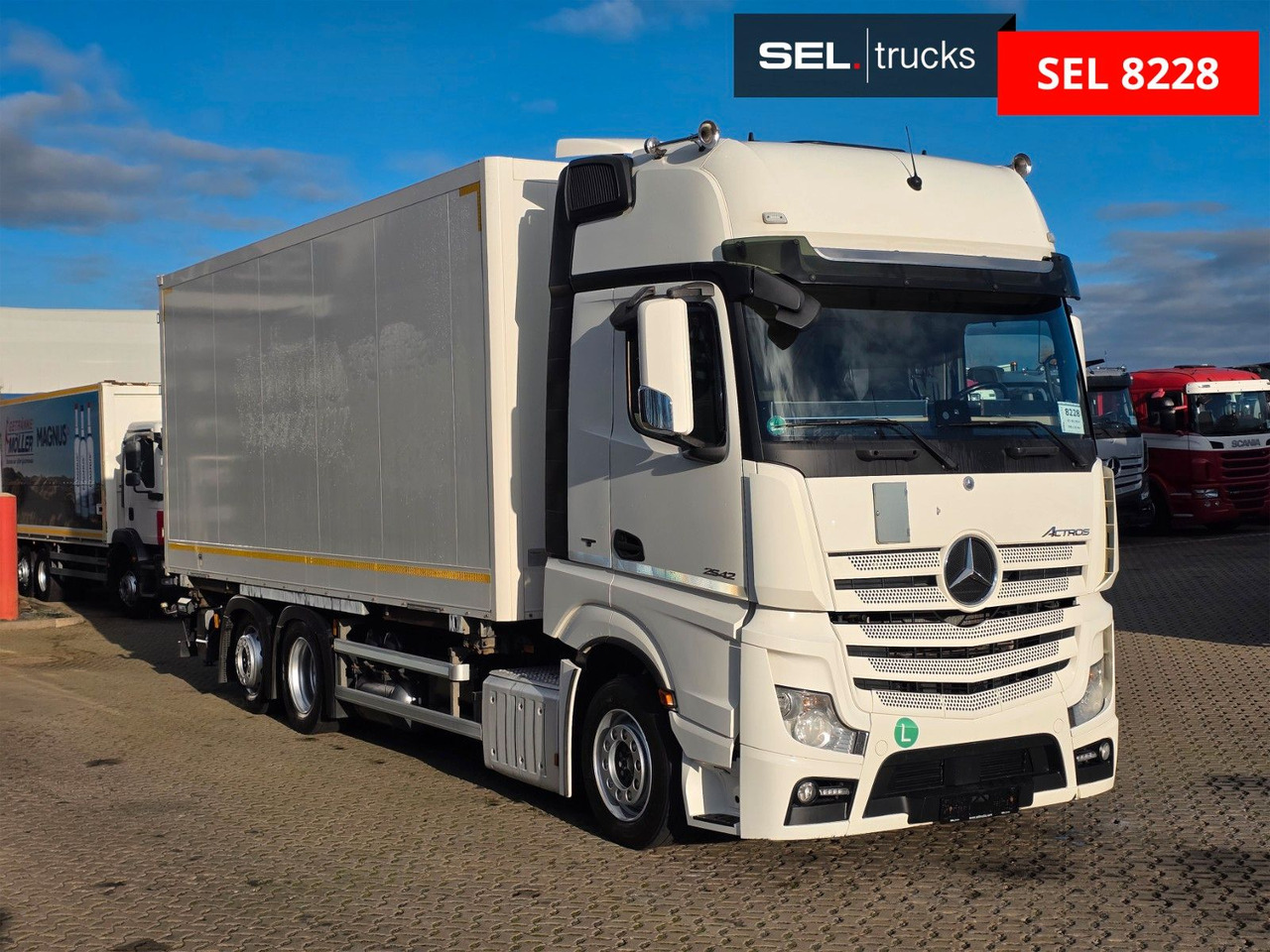 Mercedes-Benz Actros 2542 / Retarder/ Ldbw/Lenkachse/BDF - شاحنات الحاويات / جسم علوي قابل للتغيير شاحنة: صورة 3 Mercedes-Benz Actros 2542 / Retarder/ Ldbw/Lenkachse/BDF - شاحنات الحاويات / جسم علوي قابل للتغيير شاحنة: صورة 3