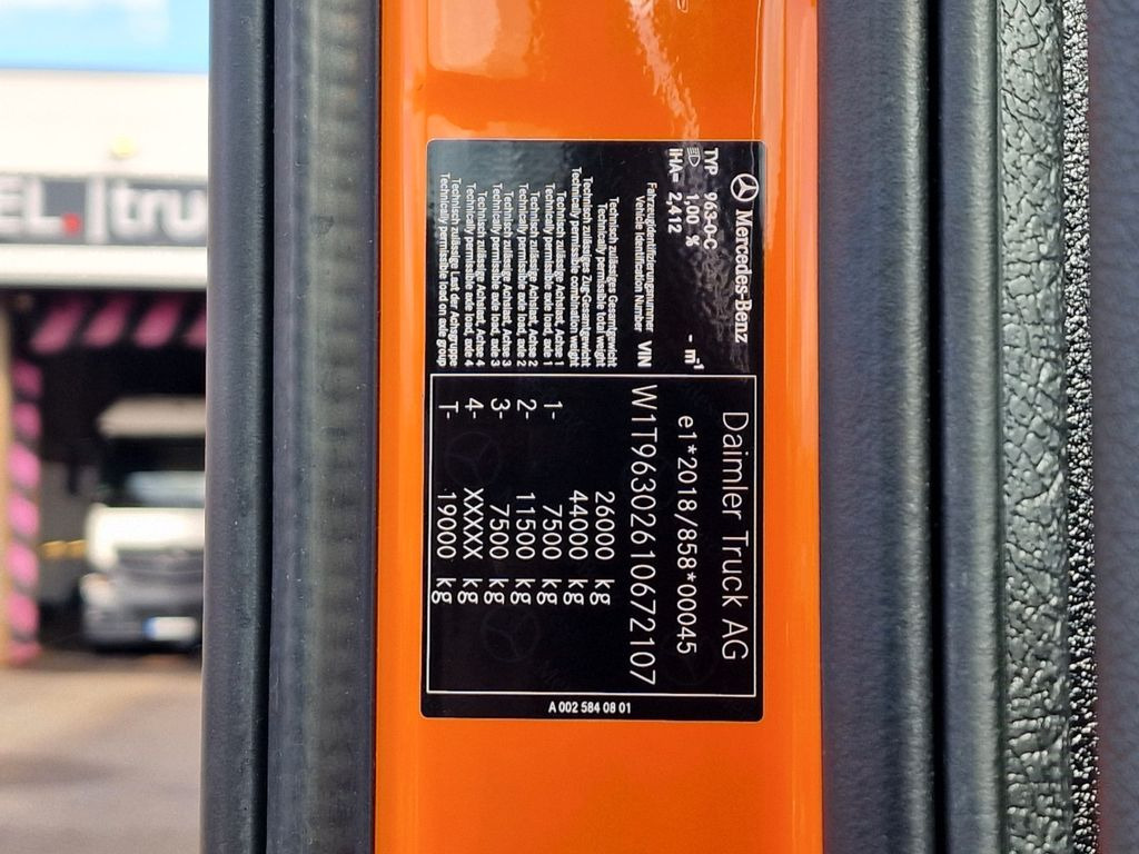 شاحنة ستارة Mercedes-Benz Actros 2548 / Retarder / Aluklappen / Euro 6E Mercedes-Benz Actros 2548 / Retarder / Aluklappen / Euro 6E: صورة 14