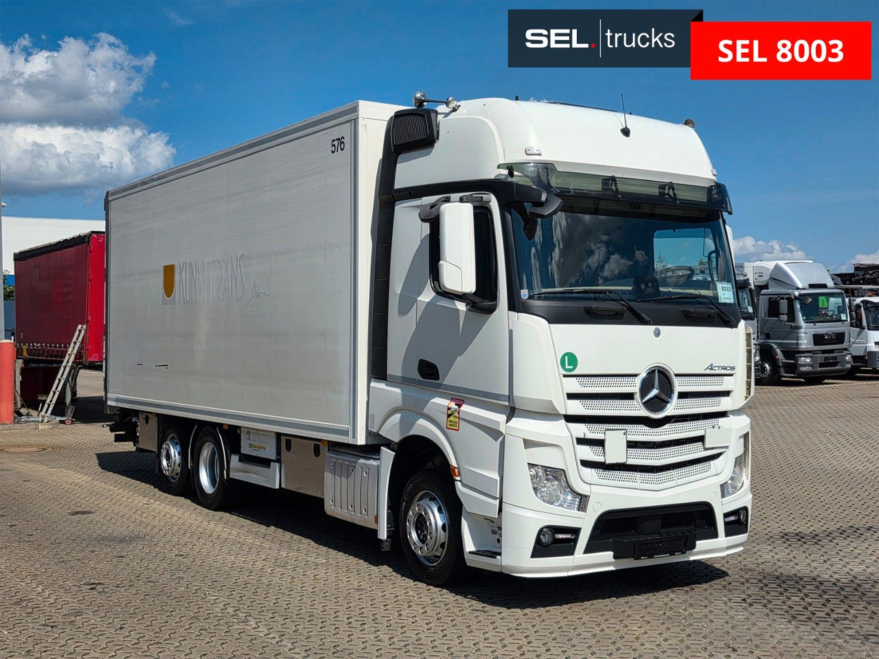 Mercedes-Benz Actros 2551 /Retarder/Ldbw/Konvekta/Lenkachse - شاحنة مقفلة: صورة 3 Mercedes-Benz Actros 2551 /Retarder/Ldbw/Konvekta/Lenkachse - شاحنة مقفلة: صورة 3