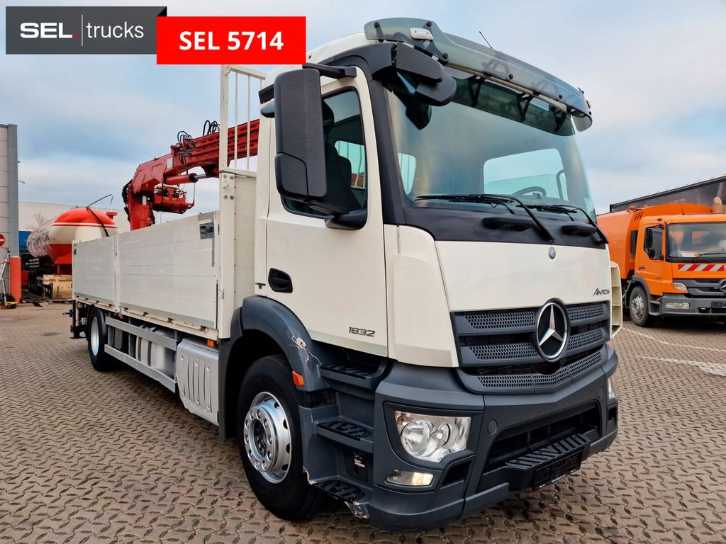 Mercedes-Benz Antos 1832 / MKG Kran - شاحنات مسطحة, شاحنة كرين: صورة 4 Mercedes-Benz Antos 1832 / MKG Kran - شاحنات مسطحة, شاحنة كرين: صورة 4