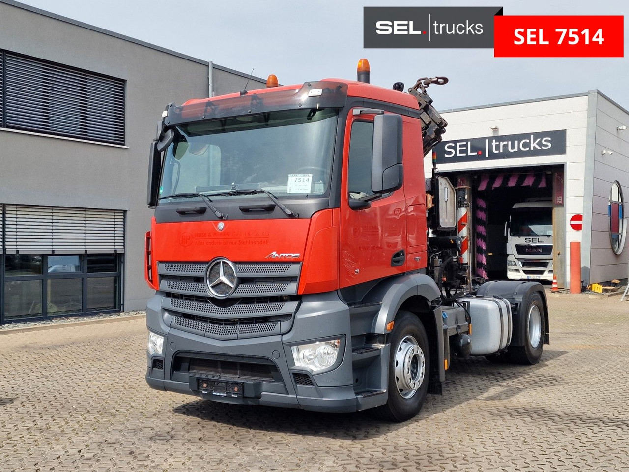 Mercedes-Benz Antos 1843 / Atlas 172.3E-A4 / KRAN - وحدة جر: صورة 2 Mercedes-Benz Antos 1843 / Atlas 172.3E-A4 / KRAN - وحدة جر: صورة 2