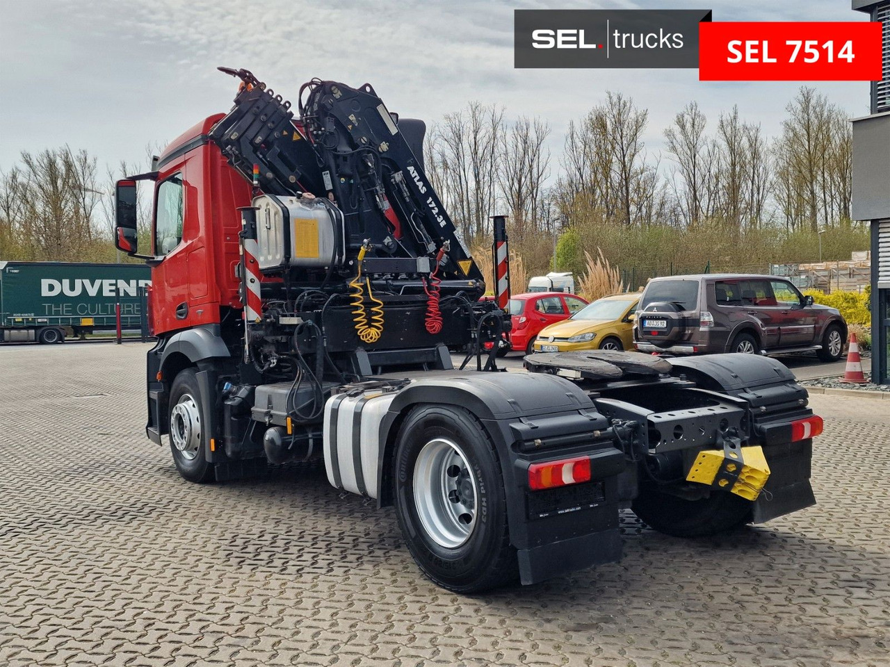 Mercedes-Benz Antos 1843 / Atlas 172.3E-A4 / KRAN - وحدة جر: صورة 1 Mercedes-Benz Antos 1843 / Atlas 172.3E-A4 / KRAN - وحدة جر: صورة 1