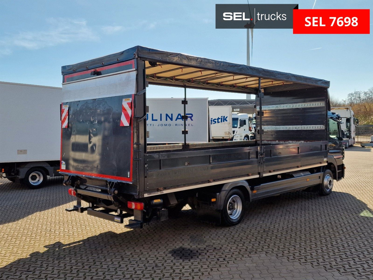 Mercedes-Benz Atego 1221 / Ladebordwand - شاحنة ستارة: صورة 5 Mercedes-Benz Atego 1221 / Ladebordwand - شاحنة ستارة: صورة 5