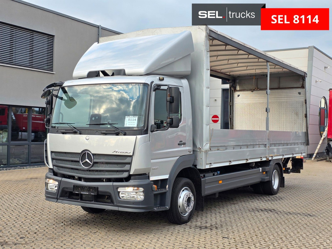 Mercedes-Benz Atego 1221 / Ladebordwand - شاحنة ستارة: صورة 1 Mercedes-Benz Atego 1221 / Ladebordwand - شاحنة ستارة: صورة 1