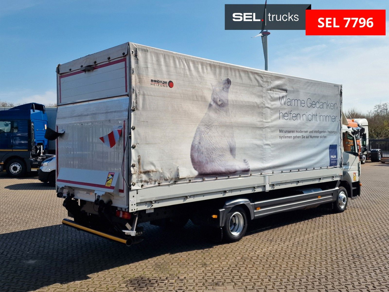 Mercedes-Benz Atego 1221 / Ladebordwand - شاحنة ستارة: صورة 5 Mercedes-Benz Atego 1221 / Ladebordwand - شاحنة ستارة: صورة 5