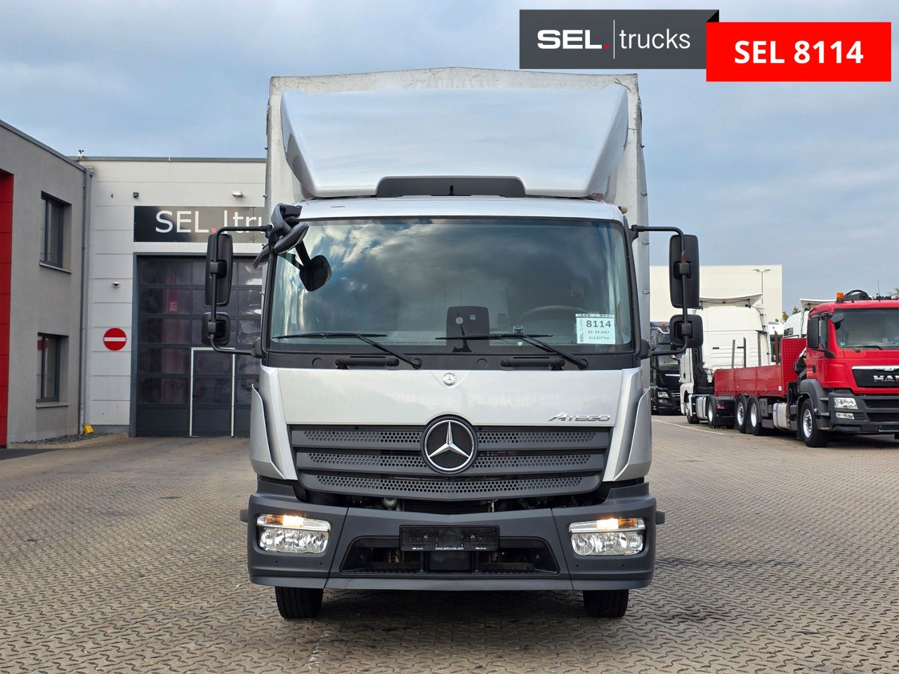 Mercedes-Benz Atego 1221 / Ladebordwand - شاحنة ستارة: صورة 2 Mercedes-Benz Atego 1221 / Ladebordwand - شاحنة ستارة: صورة 2