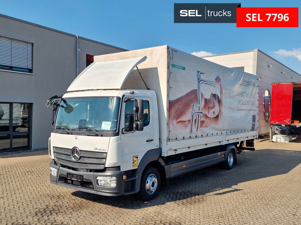 Mercedes-Benz Atego 1221 / Ladebordwand - شاحنة ستارة: صورة 1 Mercedes-Benz Atego 1221 / Ladebordwand - شاحنة ستارة: صورة 1