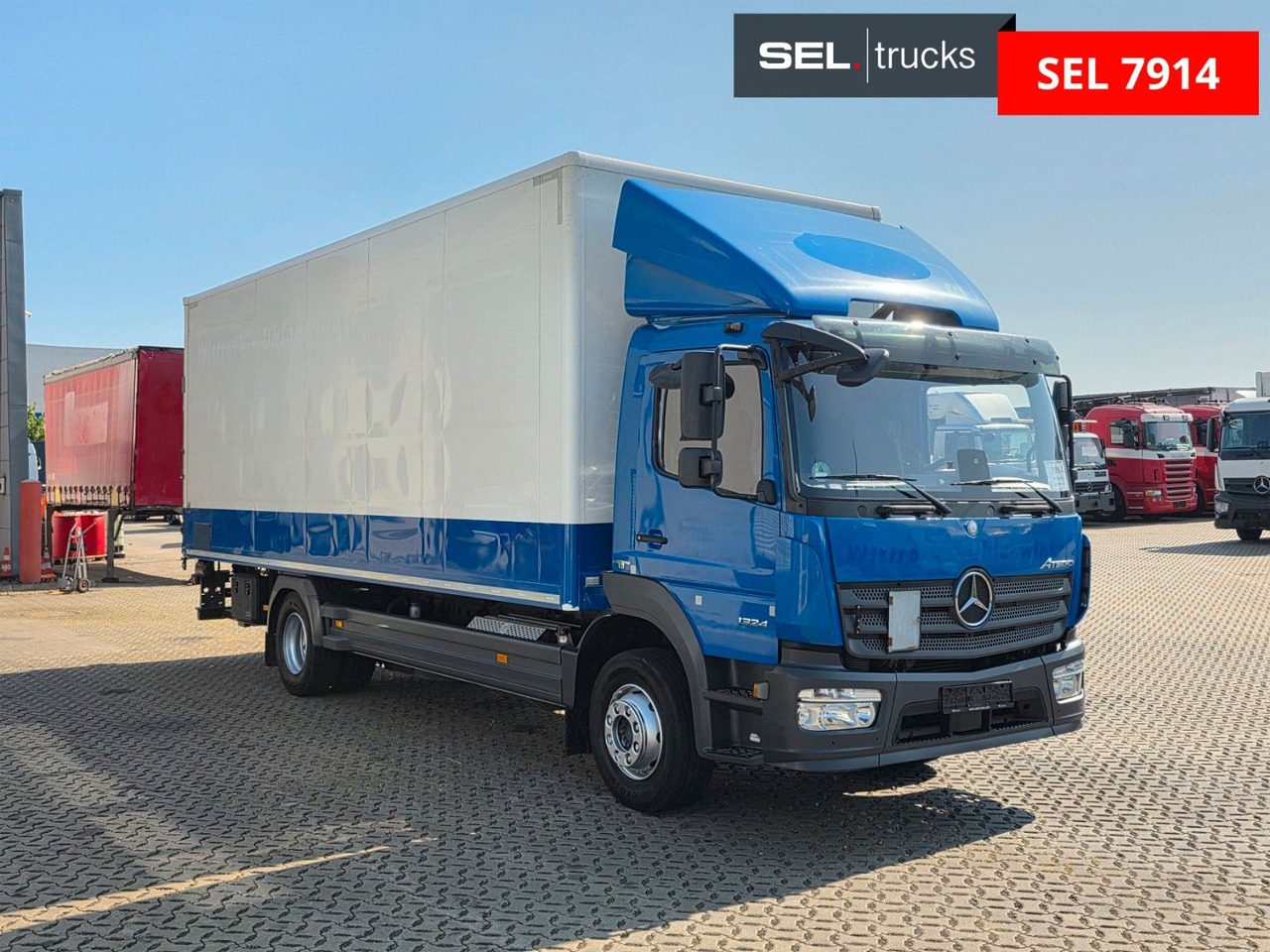 Mercedes-Benz Atego 1324 / Ladebordwand - شاحنة مقفلة: صورة 3 Mercedes-Benz Atego 1324 / Ladebordwand - شاحنة مقفلة: صورة 3