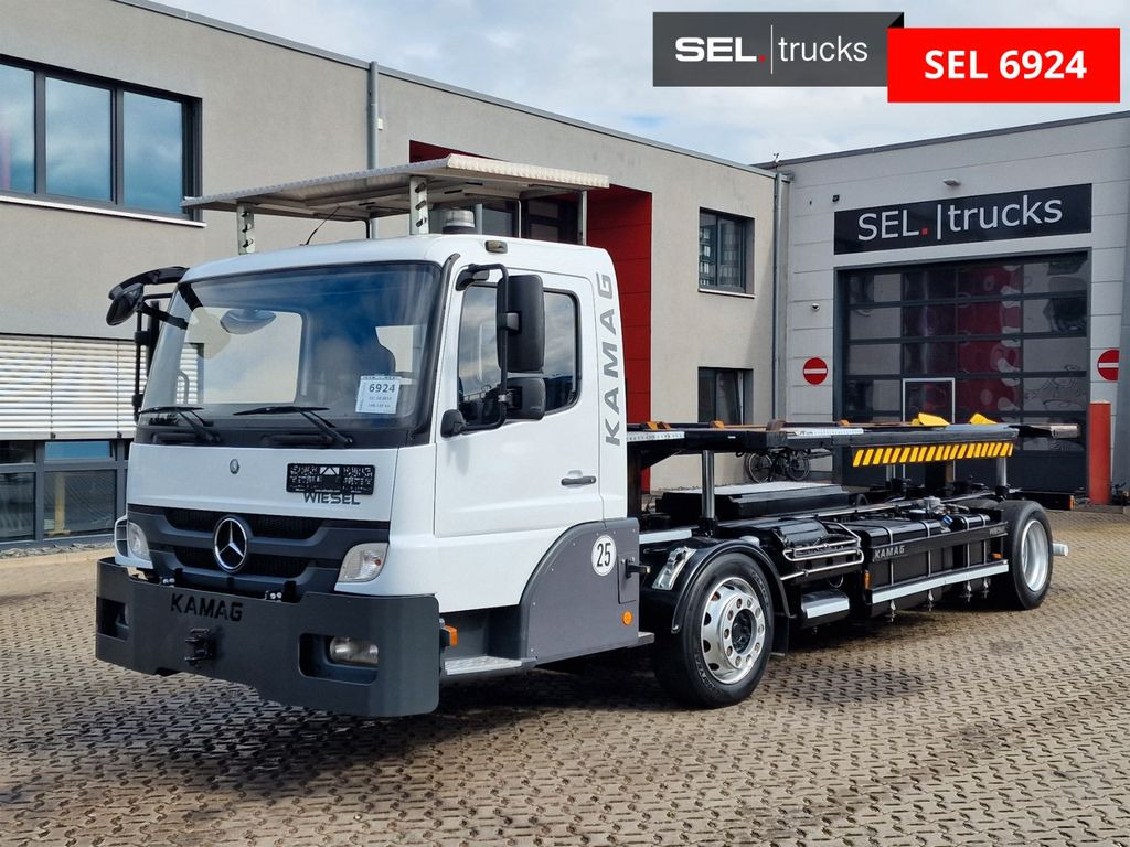 Mercedes-Benz KAMAG WBH 25 / Wiesel Umsetzer Sattelplatte - شاحنات الحاويات / جسم علوي قابل للتغيير شاحنة: صورة 1 Mercedes-Benz KAMAG WBH 25 / Wiesel Umsetzer Sattelplatte - شاحنات الحاويات / جسم علوي قابل للتغيير شاحنة: صورة 1