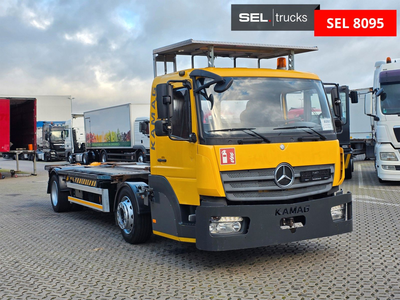 Mercedes-Benz Kamag WBH25 / Umsetzer (Mafi/Terberg) - شاحنات الحاويات / جسم علوي قابل للتغيير شاحنة: صورة 3 Mercedes-Benz Kamag WBH25 / Umsetzer (Mafi/Terberg) - شاحنات الحاويات / جسم علوي قابل للتغيير شاحنة: صورة 3