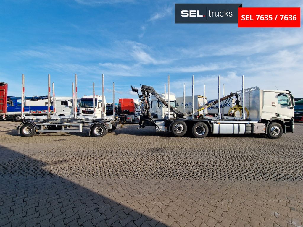 Renault T 520 / Alu-Felgen / Euro 6D / Liftachse - شاحنة قطع الأشجار, شاحنة كرين: صورة 5 Renault T 520 / Alu-Felgen / Euro 6D / Liftachse - شاحنة قطع الأشجار, شاحنة كرين: صورة 5