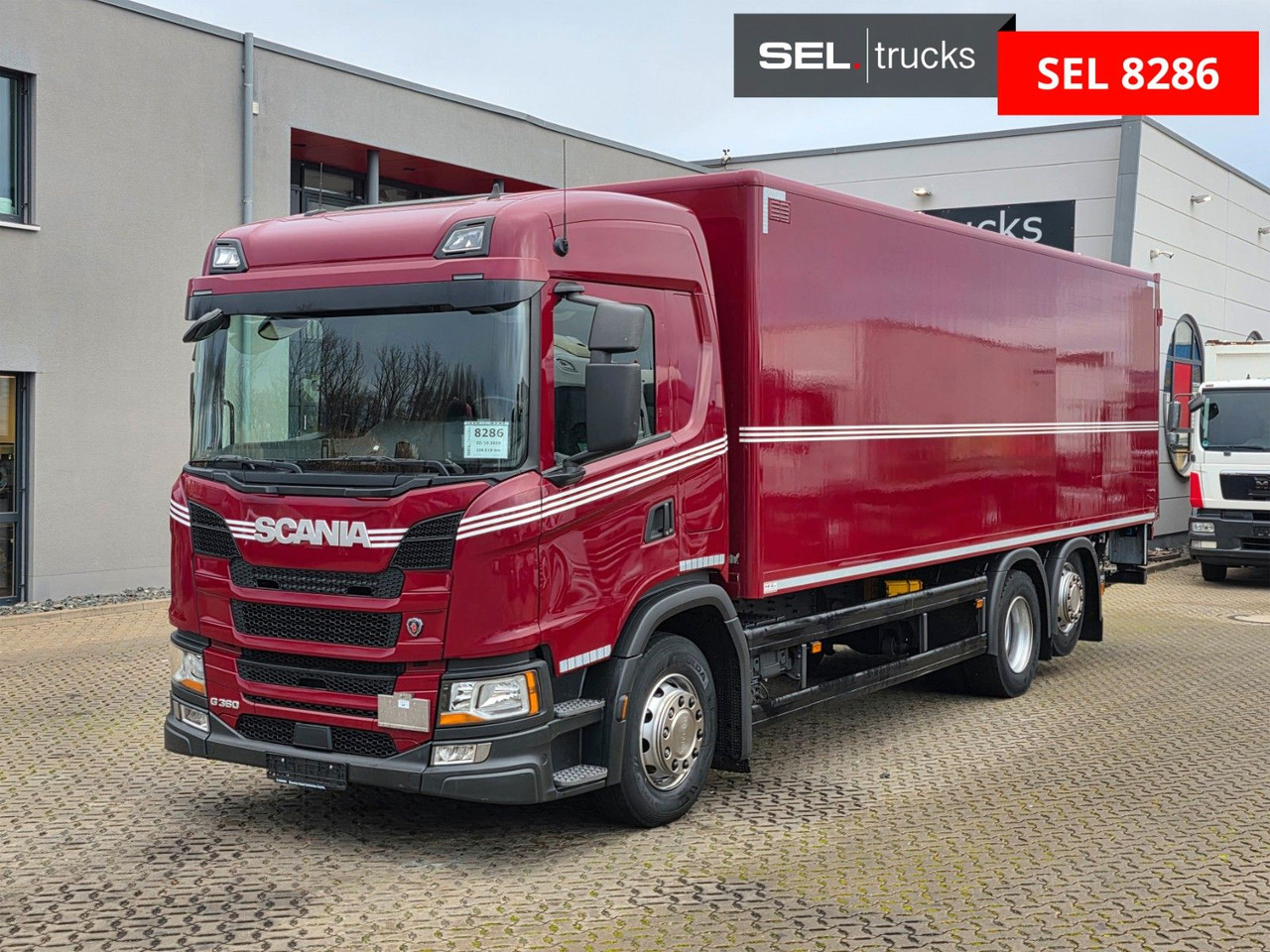 Scania G 360 B6x2*4NB / Ldbw / Lenkachse / 6D - شاحنة مقفلة: صورة 1 Scania G 360 B6x2*4NB / Ldbw / Lenkachse / 6D - شاحنة مقفلة: صورة 1