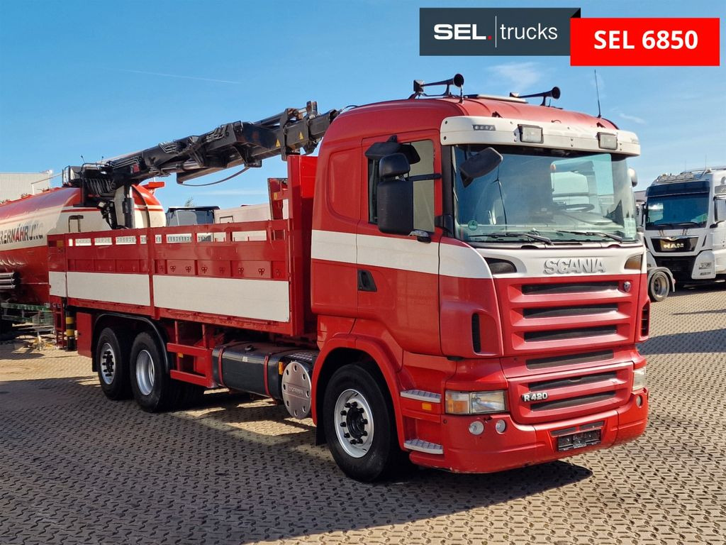 Scania R 380 LB6X2*4MNA / Retarder / HIAB 166K - شاحنة كرين, شاحنات مسطحة: صورة 3 Scania R 380 LB6X2*4MNA / Retarder / HIAB 166K - شاحنة كرين, شاحنات مسطحة: صورة 3