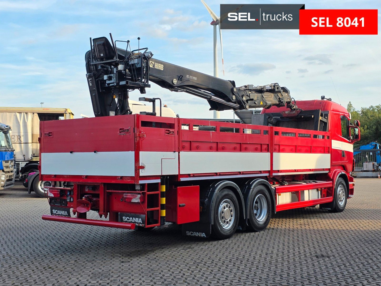 Scania R400 LB6X2*4HNB / Retarder / HIAB / Lenkachse - شاحنة كرين: صورة 5 Scania R400 LB6X2*4HNB / Retarder / HIAB / Lenkachse - شاحنة كرين: صورة 5