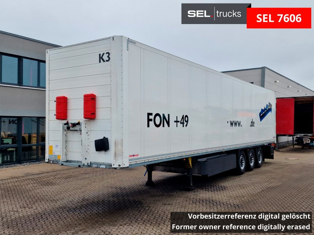 Schmitz Cargobull SKO 24/L 13.62 FP 25 EX / Liftachse / Palettenk. - نصف مقطورة صندوق مغلق: صورة 1 Schmitz Cargobull SKO 24/L 13.62 FP 25 EX / Liftachse / Palettenk. - نصف مقطورة صندوق مغلق: صورة 1