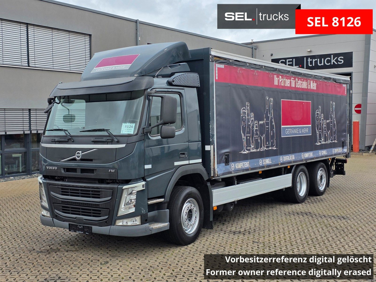 Volvo FM 410 / Ladebordwand / Lenkachse - شاحنة ستارة: صورة 1 Volvo FM 410 / Ladebordwand / Lenkachse - شاحنة ستارة: صورة 1