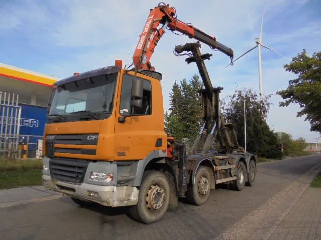 DAF 85.360 8X4 - شاحنة - نظام الكابلات, شاحنة كرين: صورة 1 DAF 85.360 8X4 - شاحنة - نظام الكابلات, شاحنة كرين: صورة 1