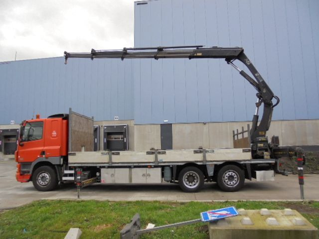 DAF CF 85.360 6X2 GESTUURDE AS - شاحنات مسطحة, شاحنة كرين: صورة 5 DAF CF 85.360 6X2 GESTUURDE AS - شاحنات مسطحة, شاحنة كرين: صورة 5