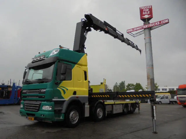 DAF FAD 85-460 8X4 - شاحنات مسطحة, شاحنة كرين: صورة 1 DAF FAD 85-460 8X4 - شاحنات مسطحة, شاحنة كرين: صورة 1