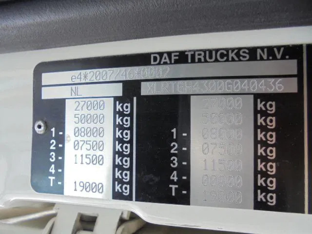 وحدة جر DAF XF 460: صورة 16