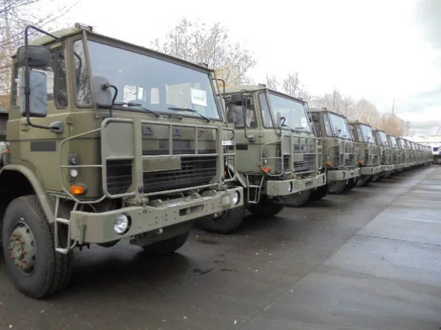 DAF YA 4X4 - شاحنات مسطحة: صورة 3 DAF YA 4X4 - شاحنات مسطحة: صورة 3