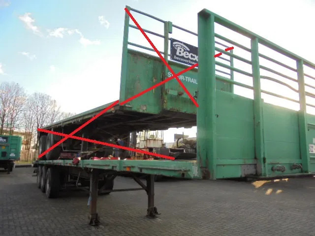 Groenewegen DROS-10-24 BPW DRUM BRAKE - نصف مقطورة مسطحة: صورة 3 Groenewegen DROS-10-24 BPW DRUM BRAKE - نصف مقطورة مسطحة: صورة 3