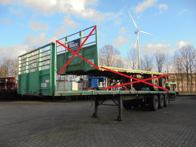Groenewegen DROS-10-24 BPW DRUM BRAKE - نصف مقطورة مسطحة: صورة 1 Groenewegen DROS-10-24 BPW DRUM BRAKE - نصف مقطورة مسطحة: صورة 1