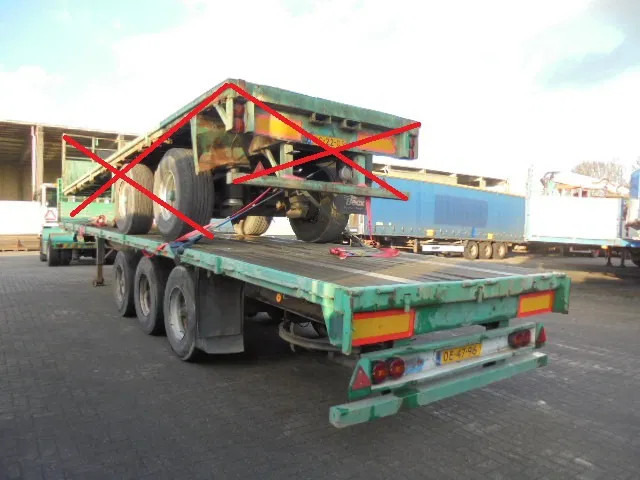Groenewegen DROS-10-24 BPW DRUM BRAKE - نصف مقطورة مسطحة: صورة 5 Groenewegen DROS-10-24 BPW DRUM BRAKE - نصف مقطورة مسطحة: صورة 5