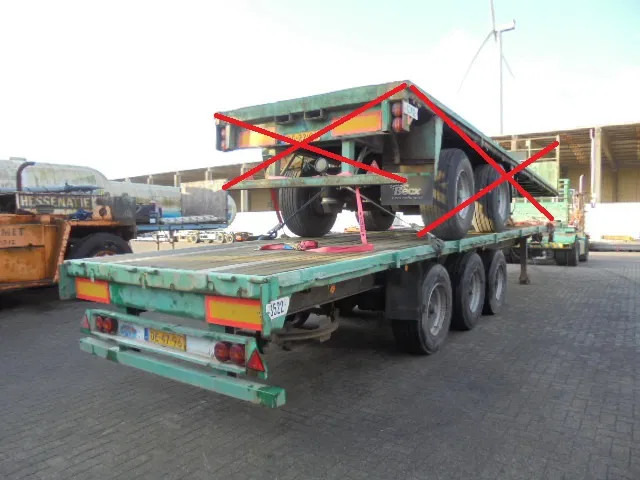 Groenewegen DROS-10-24 BPW DRUM BRAKE - نصف مقطورة مسطحة: صورة 4 Groenewegen DROS-10-24 BPW DRUM BRAKE - نصف مقطورة مسطحة: صورة 4