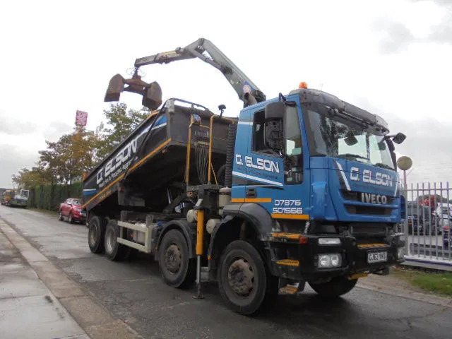 Iveco AD340T36 8X4 - شاحنة قلاب, شاحنة كرين: صورة 5 Iveco AD340T36 8X4 - شاحنة قلاب, شاحنة كرين: صورة 5