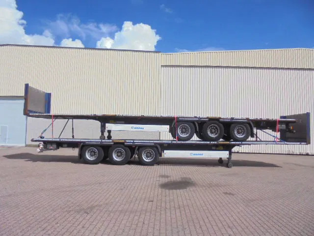 Krone SD MET RONG GATEN NL TRAILER 16x IN STOCK - نصف مقطورة مسطحة: صورة 5 Krone SD MET RONG GATEN NL TRAILER 16x IN STOCK - نصف مقطورة مسطحة: صورة 5