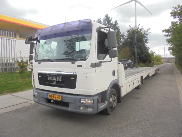 MAN TGL 8.180 TGL 8.180 COMBI OPRIJWAGEN - شاحنة نقل سيارات شاحنة: صورة 1 MAN TGL 8.180 TGL 8.180 COMBI OPRIJWAGEN - شاحنة نقل سيارات شاحنة: صورة 1
