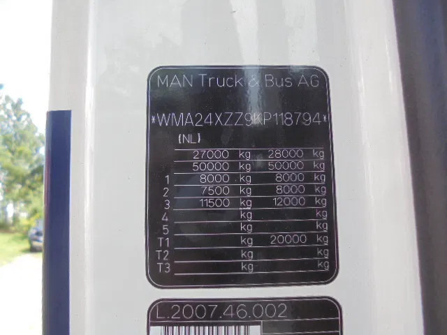 وحدة جر MAN TGX 26.500 XXL SMART TACHO NL TRUCK: صورة 19 وحدة جر MAN TGX 26.500 XXL SMART TACHO NL TRUCK: صورة 19